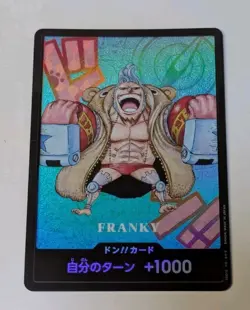 ONE PIECE Card Game Premium Card Collection Kumamoto Special Japan Franky NM - Image 1