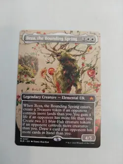 Beza, the Bounding Spring (Borderless) Bloomburrow Regular - Image 1