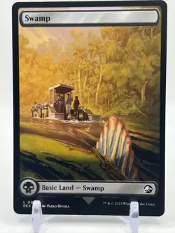 Swamp 0023 - Universes Beyond: Jurassic World Collection (REX) - MTG - Magic - Image 1