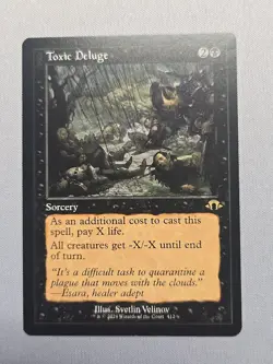 Toxic Deluge - (Retro Frame) - Modern Horizons 3 - LP MTG - Image 1