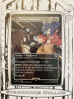 MTG Crystal Fragments (Borderless) - FINAL FANTASY (FIN) U 0357 - Image 1
