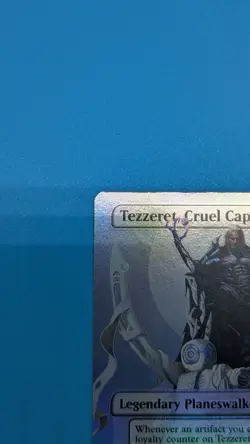 MTG Tezzeret, Cruel Captain Borderless Foil Mythic Rare EOE Magali Villeneuve - Image 3