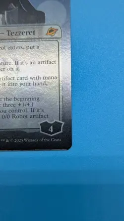 MTG Tezzeret, Cruel Captain Borderless Foil Mythic Rare EOE Magali Villeneuve - Image 5