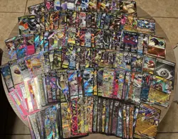 Pokemon TCG V, ex, Ultra Rare 200+ Card Lot All Mint/Near Mint Multi Language - Image 1