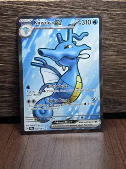 Kingdra Ex 80/64 Pokemon TCG S&V Shrouded Fable Ultra Rare Holo NM - Image 1
