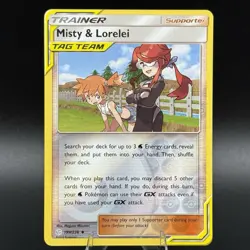 Pokemon TCG Misty & Lorelei Reverse Holo Uncommon SM Cosmic Eclipse 199/236 NM - Image 1