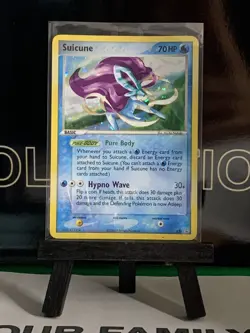 Suicune 030 Pokemon Nintendo Black Star Holo Promo LP - Image 2