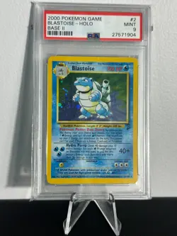 Pokemon TCG | 2000 Base set 2 | Blastoise | Holo | 2/130 | PSA 9 - Image 1