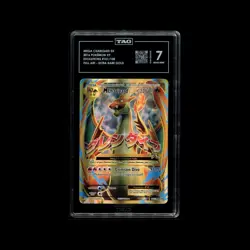 TAG 7 Mega Charizard EX Full Art 2016 Pokemon XY Evolutions #101/108 - Image 1