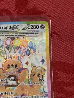 Pokemon - Palossand ex - 221/191 Surging Sparks (SSP) NM Full Art Ultra rare - Image 2