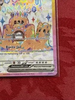 Pokemon - Palossand ex - 221/191 Surging Sparks (SSP) NM Full Art Ultra rare - Image 5