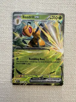 Beedrill ex 3/86 Double Rare Pokemon Chaos Rising ME04 NM - Image 1
