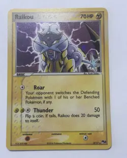 Nintendo Raikou 3/17 POP Series 2 Promo Holo LP/MP - Image 1