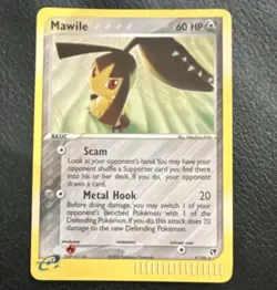 The Pokemon Company Mawile 9/100 Sandstorm Holo Rare 2003 Pokemon TCG - Image 1
