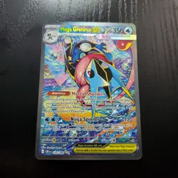 Pokemon Mega Greninja ex 116/086 Chaos Rising GREAT CENTERING - Image 1
