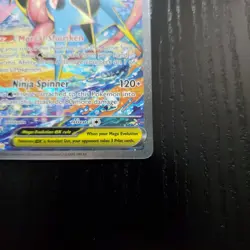 Pokemon Mega Greninja ex 116/086 Chaos Rising GREAT CENTERING - Image 4