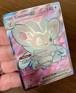 Pokemon TCG Cinccino EX 105/086 Chaos Rising Ultra Rare Holo NM/Mint - Image 2