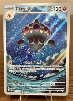 Pokemon TCG Claydol 092/086 Chaos Rising Illustration Rare Holo NM/Mint - Image 1