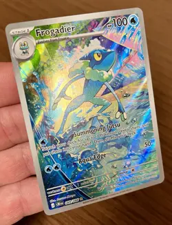 Pokemon TCG Frogadier 089/086 Chaos Rising Illustration Rare Holo NM/Mint - Image 2