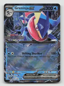 GRENINJA EX (STELLAR CROWN STAMPED) 041/142 HOLO Pokemon - Image 1