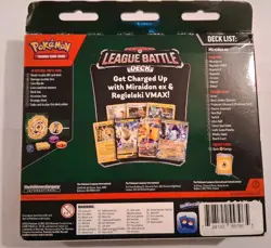 Pokemon Miraidon ex Regieleki V League Battle Deck FACTORY SEALED! - Image 5