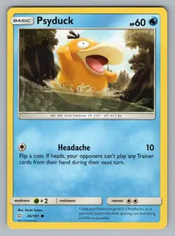 PSYDUCK 26/181 C TEAM UP POKEMON NM TEU 2019= - Image 1
