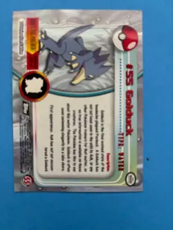 Pokemon Topps TV Animation Series One Chrome Golduck #55 - Holo LP Rare Vintage - Image 2