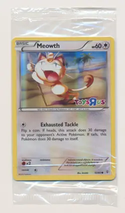 Pokemon Toys R Us Holo Promo Meowth 53/83 FACTORY SEALED!! - Image 1