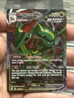 Pokemon TCG Rayquaza VMAX 111/203 Evolving Skies Ultra Rare Full Art Holo- NM - Image 1