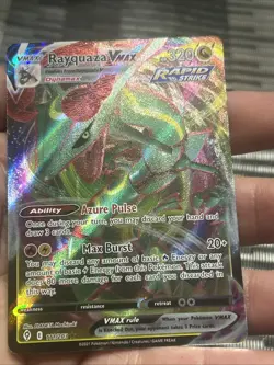 Pokemon TCG Rayquaza VMAX 111/203 Evolving Skies Ultra Rare Full Art Holo- NM - Image 2