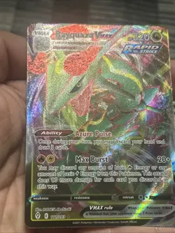 Pokemon TCG Rayquaza VMAX 111/203 Evolving Skies Ultra Rare Full Art Holo- NM - Image 3