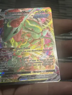 Pokemon TCG Rayquaza VMAX 111/203 Evolving Skies Ultra Rare Full Art Holo- NM - Image 5