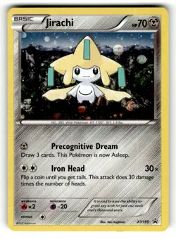 Jirachi XY195 Promo XY Promo Holo Pokemon Lightly Played - Image 1