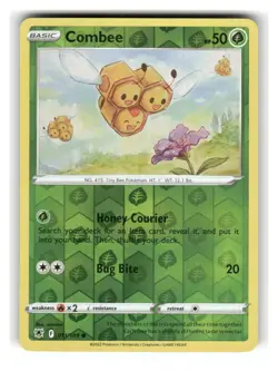 Combee 011/189 Common Astral Radiance Pokemon Reverse Holo Near Mint - Image 1