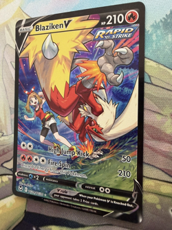 Pokemon TCG - Blaziken V TG14/TG30 - Silver Tempest SWSH12 (English) - Image 3