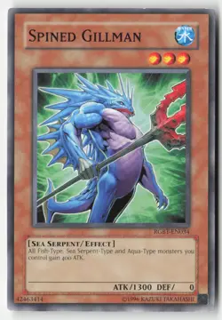 Yugioh - Spined Gillman RGBT-EN034 Unlimited - Raging Battle - Image 1