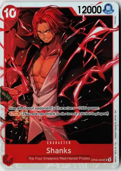 Shanks (Reprint) OP09-004 Premium Booster -The Best- Vol. 2 One Piece Foil NM - Image 1