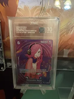 Vinsmoke Reiju Alt Art Holo SP SR EB03-031 TAG 10 2026 English #1 - Image 1