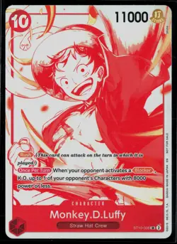 Monkey.D.Luffy - ST10-006 (3rd Anniversary) ST10-006 One Piece - Image 1