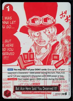 But Ace Here Said (3rd Anniversary ) OP13-019 One Piece - Image 1