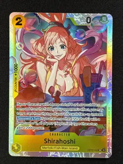 Shirahoshi 2025 One Piece Legacy Of The Master Super Rare #OP12-102 - Image 1