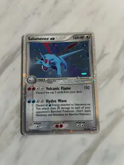 Pokemon TCG Salamence EX Power Keepers Holo Card 96/108 - Image 2