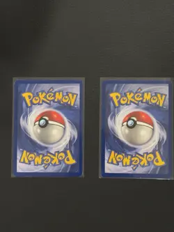 Mew 8 and Mewtwo 14 Black Star Promo Basic Pokemon Card 2 card bundle - Image 2