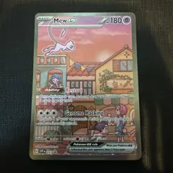 Mew EX 053 Scarlet & Violet Promo Holo Pokemon TCG Card - Image 1