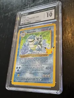 Pokemon TCG Blastoise Card 2/102 Celebrations Classic Collection Holo 🚀📈 - Image 1