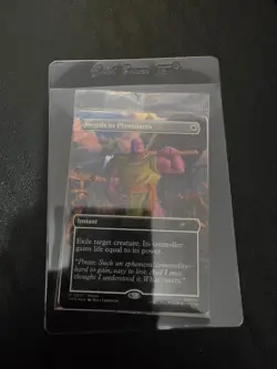 Magic the Gathering PSA Magazine Promo Swords to Plowshares Thanos Sealed - Image 1