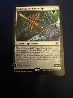 MTG Extinguisher Battleship Edge of Eternities #242 Rare Magic The Gathering - Image 1