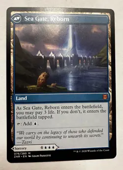 Sea Gate Restoration Magic The Gathering MTG Zendikar Rising Regular - Image 2