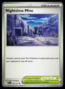 Nighttime Mine 197/217 Ascended Heroes Pokemon NM - Image 1