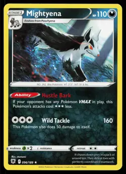 Mightyena 096/189 Astral Radiance Pokemon Near Mint - Image 1